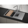 Кухонная мойка GRANULA ESTETICA ES-7808 алюминиум 7808 ALYUMIHIYM