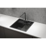Кухонная мойка GRANULA KITCHEN SPACE KS-5051 черный матовый 5051 CHEPHYII MATOBYII