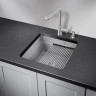 Кухонная мойка GRANULA KS-4501U, алюминиум 4501U ALYUMIHIYM